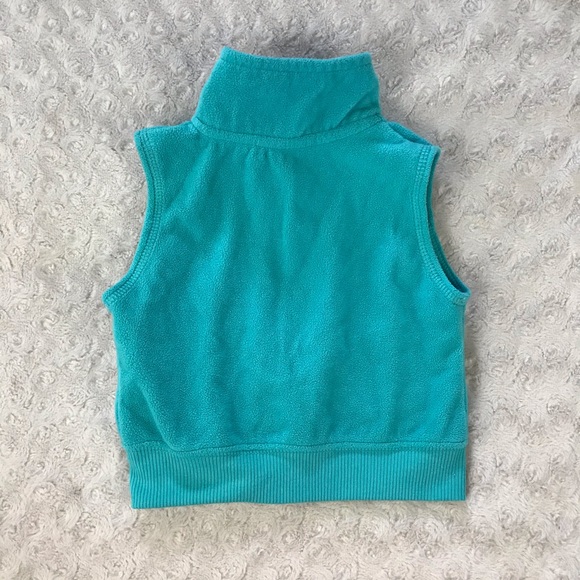 Carter’s Owl Vest Fleece Full Zip 12 Months - Picture 4 of 4